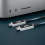 Cabo USB4 USB-C ótico ativo OWC 3m (10ft) - 40Gbps, 100W, preto