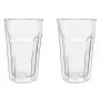 Copo de latte macchiato Leopold Vienna 280 ml conjunto com 2 copos de borossilicato de parede dupla