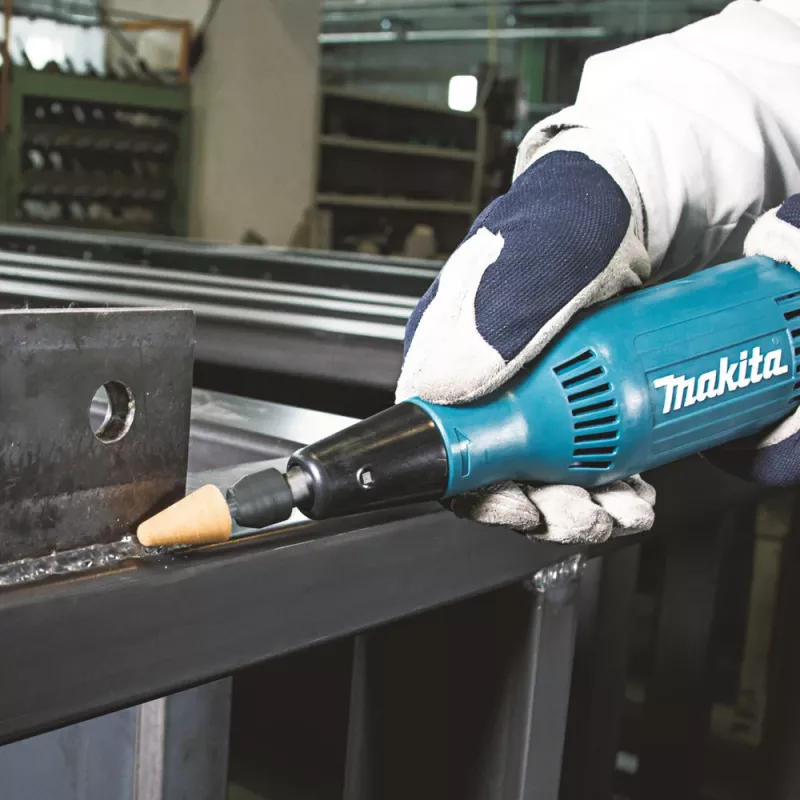 Retificadora reta Makita GD0603 240W pinça 6mm 25000rpm