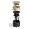 Conjunto de presente de cafeteira de espresso portátil OutIn Nano x Kruve preto/dourado