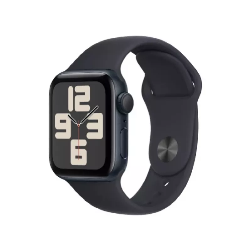 Apple Watch SE (2.ª geração) GPS + Cellular 40mm caixa de alumínio meia-noite com bracelete desportiva meia-noite Regular