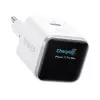 Carregador Anker Nano 45W GaN USB-C ActiveShield 5.0 sensor tátil deteção iPhone SmartDisplay branco