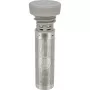 24Bottles tampa infusor cinzento - tampa de rosca em aço inoxidável e silicone para garrafas 24Bottles