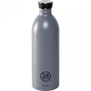 24Bottles Urban Bottle 1000 ml Formal Grey aço inoxidável tampa de rosca