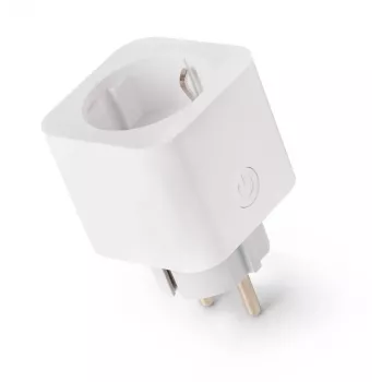 ENTAC Tomada Inteligente WiFi com Monitorização de Energia Branco