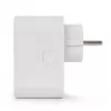 ENTAC Ficha Inteligente WiFi 1x Schuko com 2x USB-A e 1x USB-C, Branco