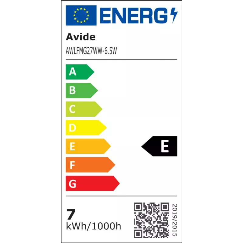 Avide Lâmpada LED Filament Mini Globe 6,5W E27 Branco Quente 2700K