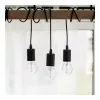 Avide Lâmpada LED Filament Mini Globe 6,5W E27 Branco Quente 2700K