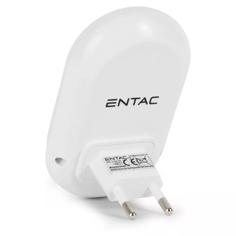 ENTAC Luz de Presença 0,7W Branco Quente Sensor Crepuscular