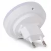ENTAC Luz de Presença 0,5W Redonda Branco Frio com Sensor Crepuscular