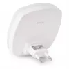 ENTAC Luz de Presença 0,5W Quadrada Branco Frio com Sensor Crepuscular