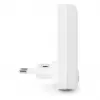 ENTAC Luz de Presença 0,5W Quadrada Branco Frio com Sensor Crepuscular