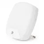 ENTAC Luz de Presença 0,5W Quadrada Branco Frio com Sensor Crepuscular