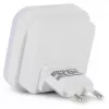 ENTAC Luz de Presença 0,5W Quadrada Branco Frio com Sensor Crepuscular