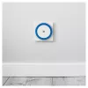 ENTAC Luz de Presença 0,5W Redonda Branco Frio Azul Sensor Crepuscular