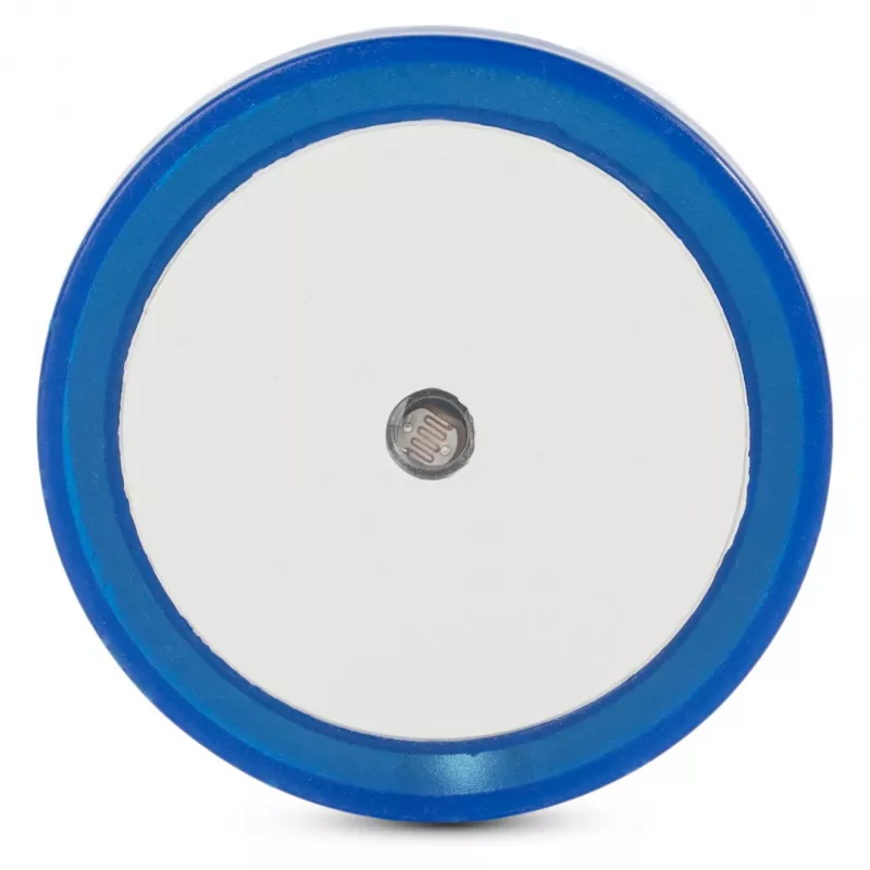 ENTAC Luz de Presença 0,5W Redonda Branco Frio Azul Sensor Crepuscular