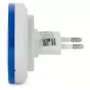 ENTAC Luz de Presença 0,5W Redonda Branco Frio Azul Sensor Crepuscular