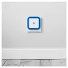ENTAC Luz de Presença 0,5W Quadrada Azul Sensor Crepuscular
