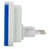 ENTAC Luz de Presença 0,5W Quadrada Azul Sensor Crepuscular