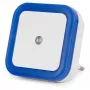 ENTAC Luz de Presença 0,5W Quadrada Azul Sensor Crepuscular