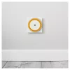 ENTAC Luz de Presença 0,5W Redonda Branco Quente Laranja Sensor Crepuscular