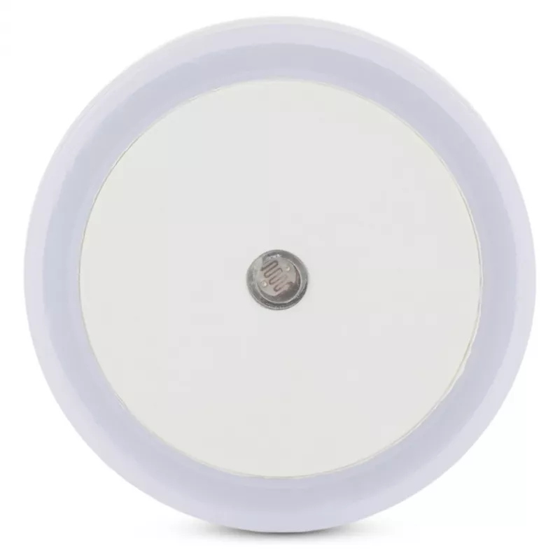 ENTAC Luz de Presença LED 0,5W Redonda Branco Quente com Sensor Crepuscular