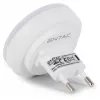 ENTAC Luz de Presença LED 0,5W Redonda Branco Quente com Sensor Crepuscular