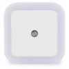 ENTAC Luz de Presença 0,5W Quadrada Branco Quente com Sensor Crepuscular