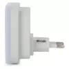 ENTAC Luz de Presença 0,5W Quadrada Branco Quente com Sensor Crepuscular