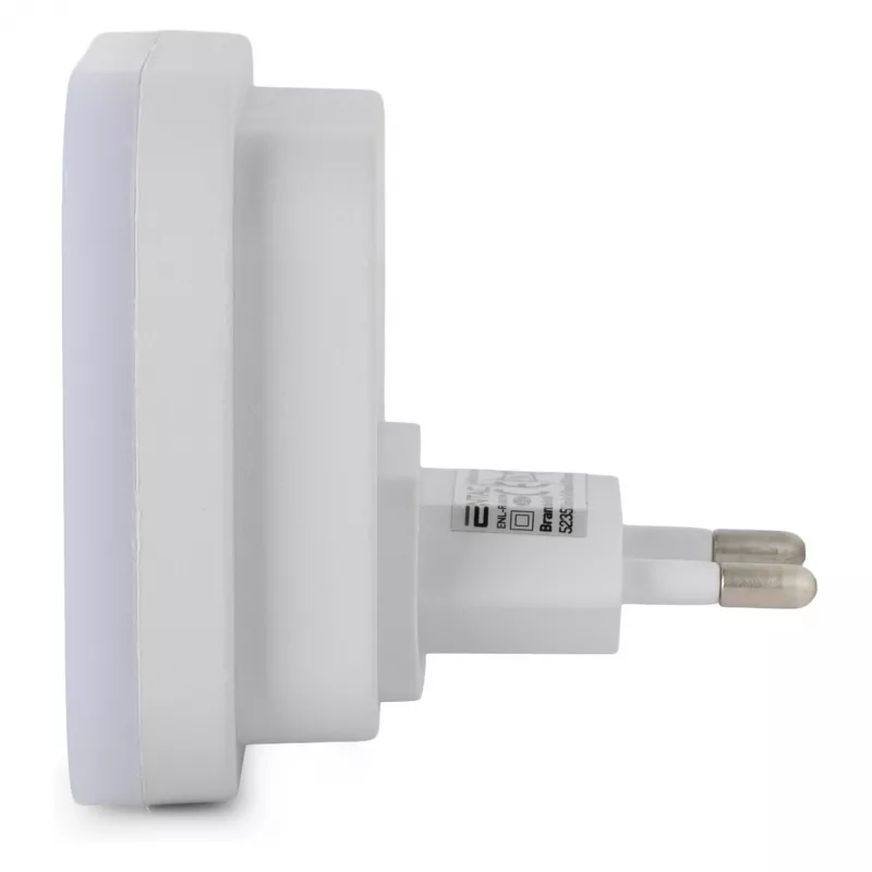 ENTAC Luz de Presença 0,5W Quadrada Branco Quente com Sensor Crepuscular