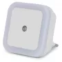 ENTAC Luz de Presença 0,5W Quadrada Branco Quente com Sensor Crepuscular