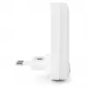 ENTAC Luz de Presença 0,5W Quadrada Branco Quente com Sensor Crepuscular