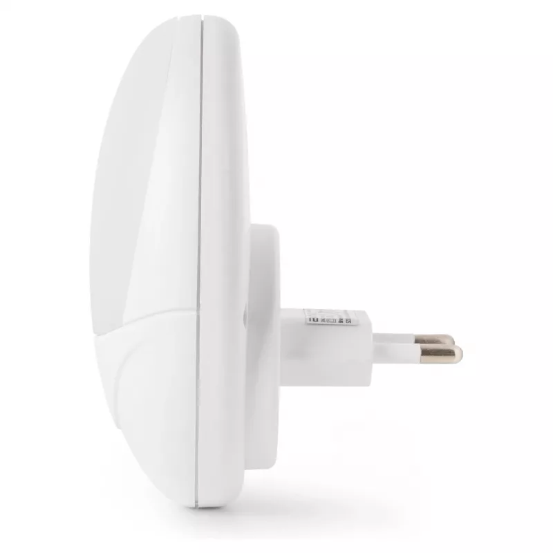 ENTAC Luz de Presença LED 0,5W Oval Branco Quente com Sensor Crepuscular