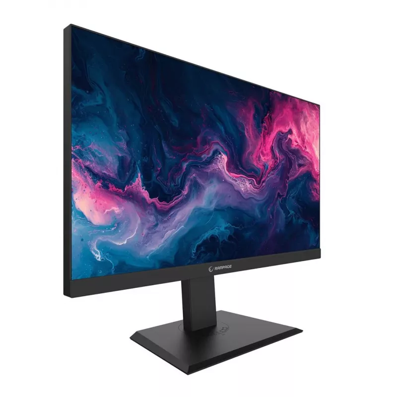 Monitor gaming Rampage Miracle MC27RQ180 27 polegadas Fast IPS QHD 2K 180Hz 1ms com altifalantes, 2xHDMI 2xDP, AMD FreeSync Premium, HDR10