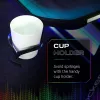 Secretária de gaming X Rocker Lumio RGB com iluminação LED e tapete de rato