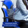 Cadeira de secretária de gaming X Rocker Saturn para crianças e jovens - azul