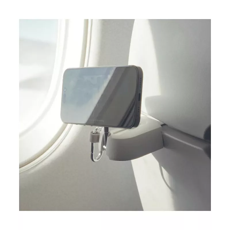 Suporte de viagem MagSafe iOTTie Treker com adaptador de anel magnético