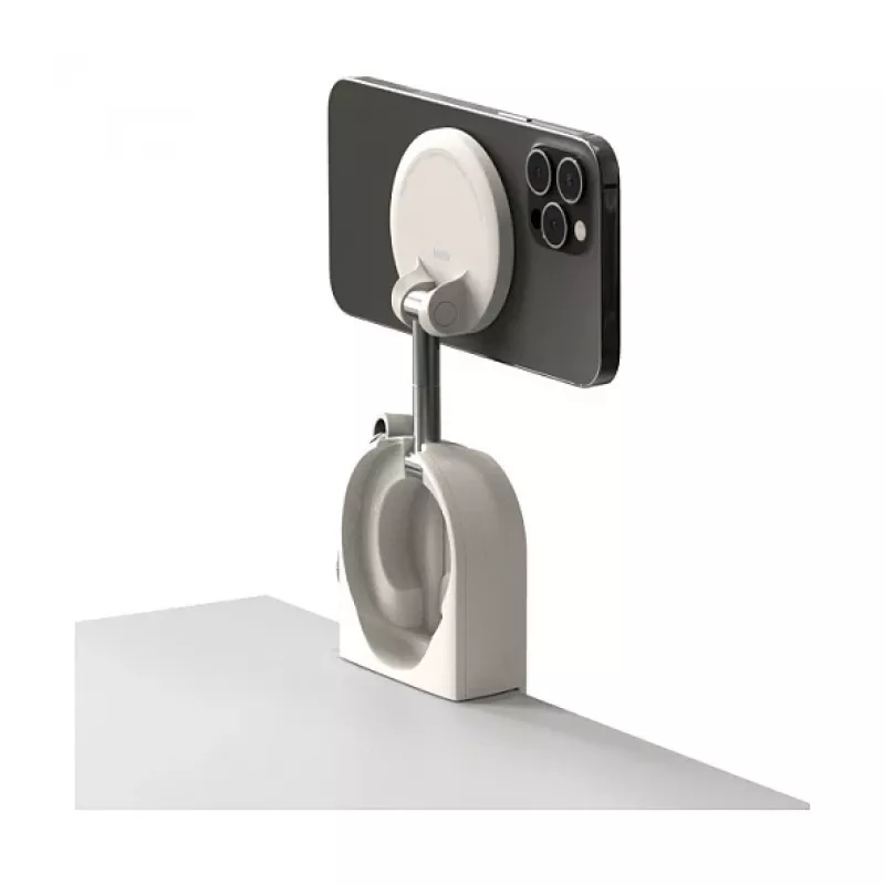 Suporte de viagem MagSafe iOTTie Treker com adaptador de anel magnético