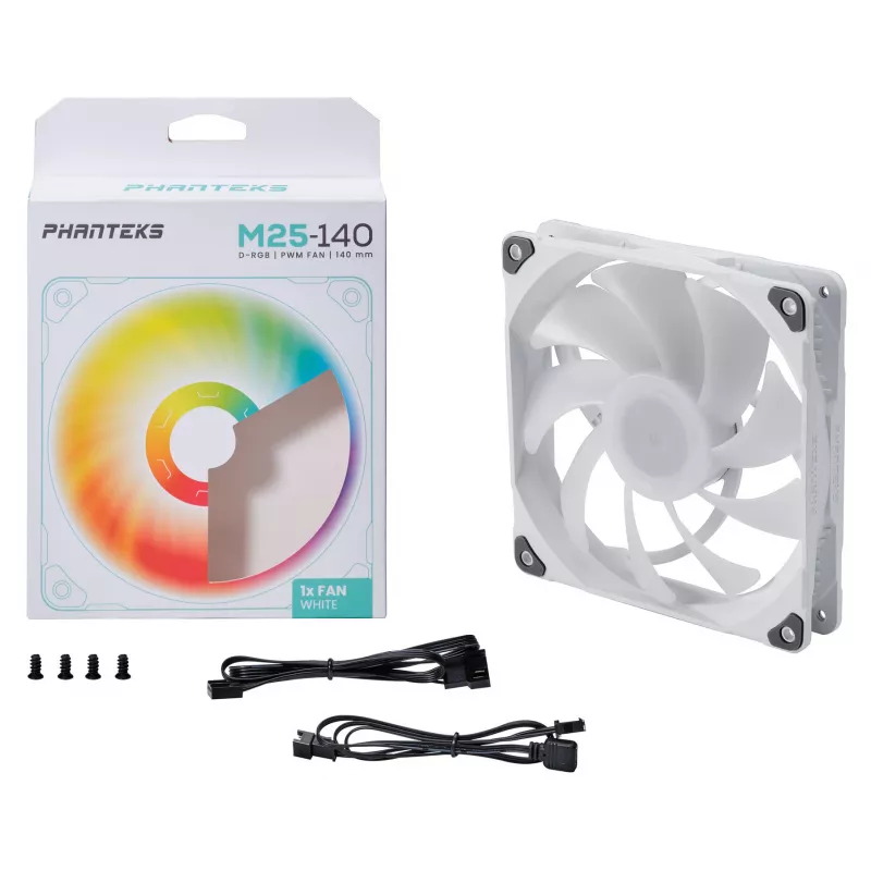Ventoinha de caixa Phanteks PH-F140M25 140mm PWM - preta