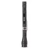 ENTAC EFL-1W-FLEX-ALU Lanterna LED 1W com pescoço telescópico, Alumínio, Preto