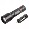 Lanterna LED zoomable ENTAC EFL-ZOOM-5W-ALU 350 lúmenes preta