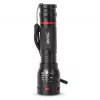 Lanterna LED zoomable ENTAC EFL-ZOOM-5W-ALU 350 lúmenes preta