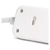 Régua de tomadas ENTAC 4 tomadas com 1x USB-A e 1x USB-C, 1,5 m branca