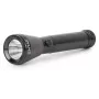 Lanterna LED ENTAC 1W alumínio preta pilha AA