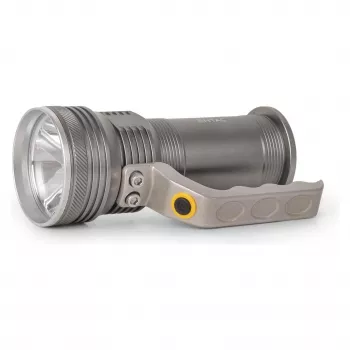 Lanterna LED ENTAC 5W T6 alumínio 2x18650 incl. carregador de rede