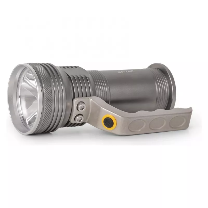 Lanterna LED ENTAC 5W T6 alumínio 2x18650 incl. carregador de rede