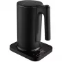 Chaleira elétrica MEDION MD 12106 1,5L 2200W preta aço inoxidável com função de manutenção de temperatura