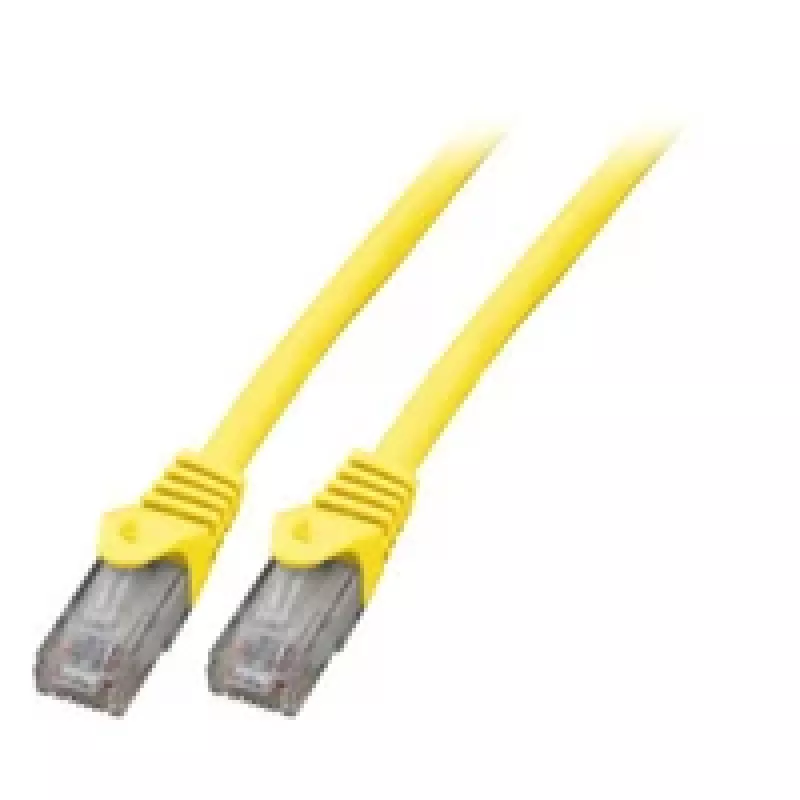 EFB Elektronik Cabo de rede Cat.6 U/UTP CCA 15m amarelo