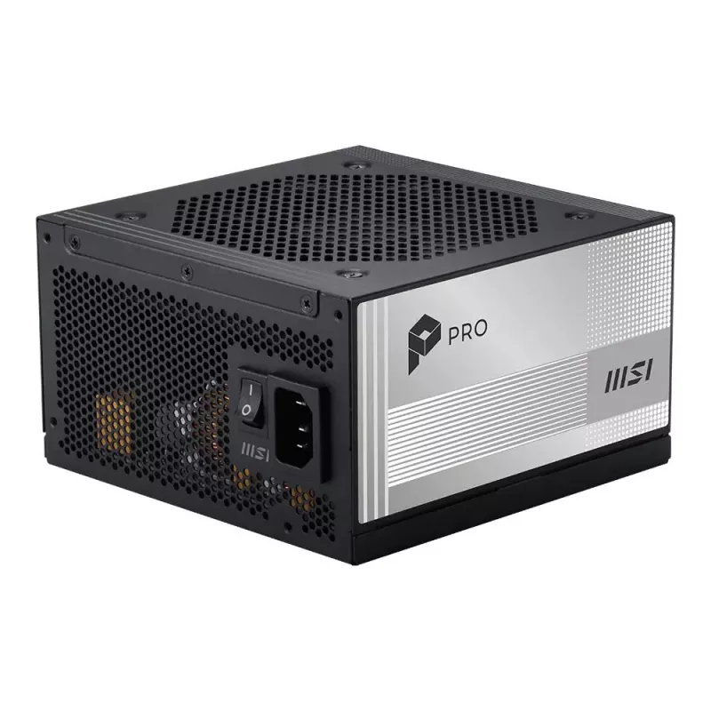 MSI PRO A1000PL PCIE5 1000W 80 PLUS Gold Totalmente Modular Fonte de alimentação ATX 3.0
