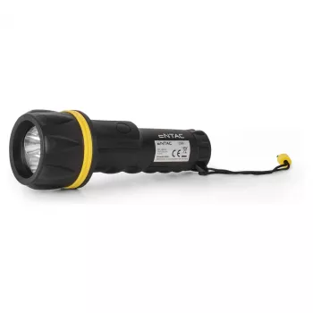 ENTAC EFL-2D-PL Lanterna 2D plástico preto